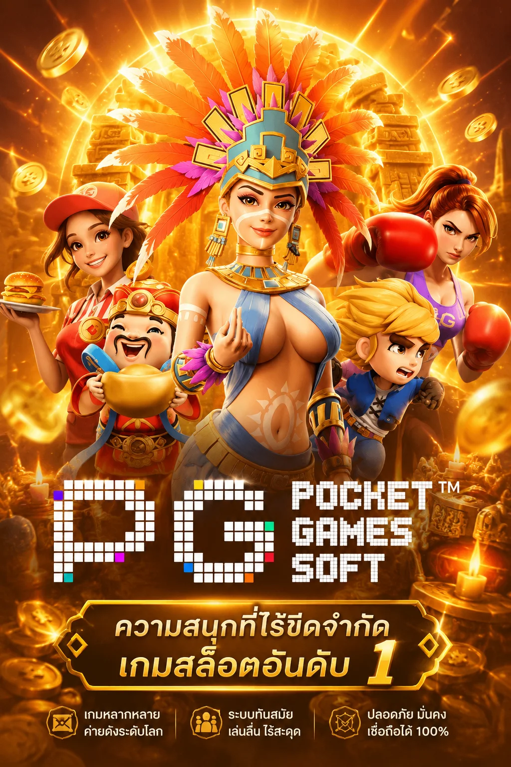 ทดลองเล่นสล็อต PG Slot ฟรีบน MEGAONE